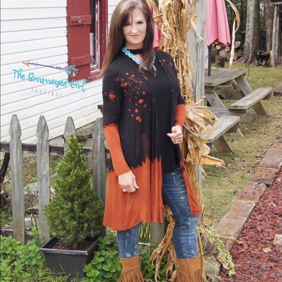 Black Acid Washed Cardigan - Picture 3 of 4